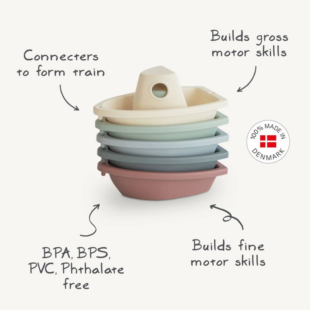 Bath Play Set - Boats