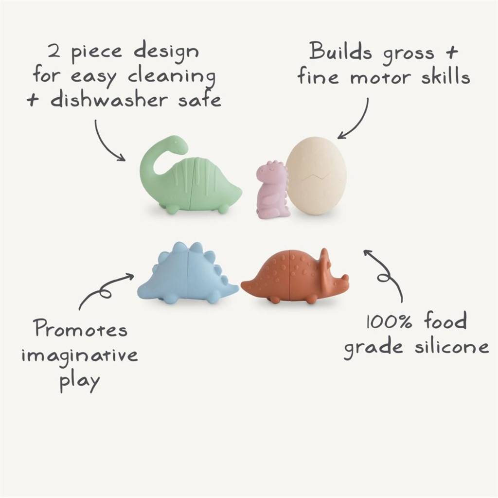 Bath Play Set - Dino