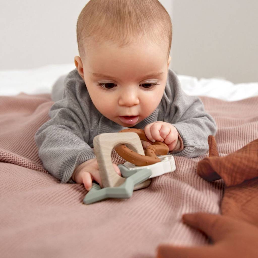 Teether Wood/Silicon