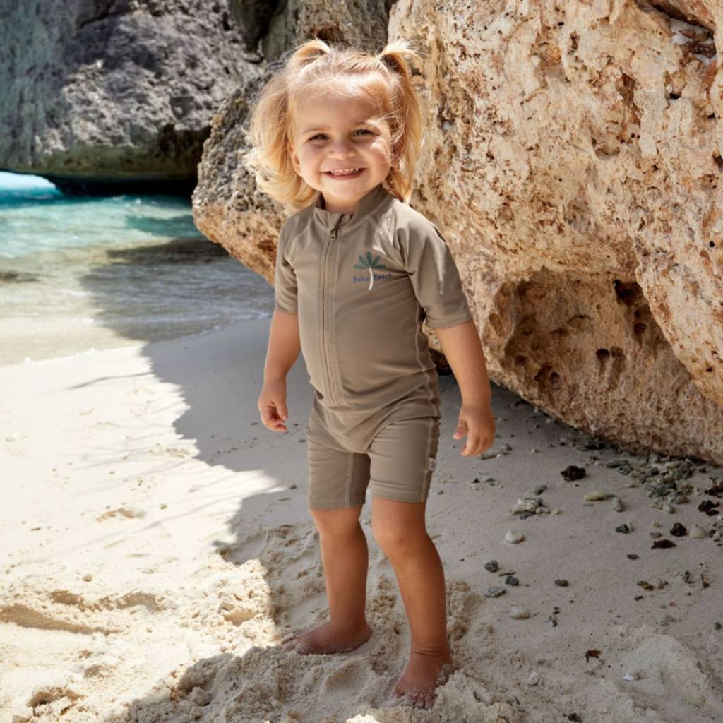 Short Sleeve Sunsuit