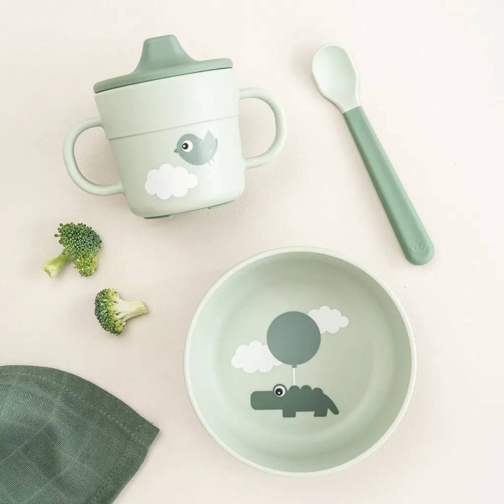 Foodie First Meal Set Suction - Happy Clouds