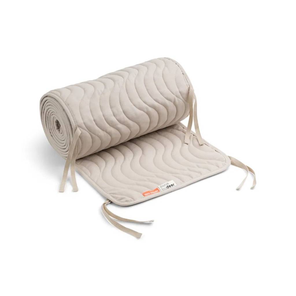 Quilted Bed Bumper w/strings