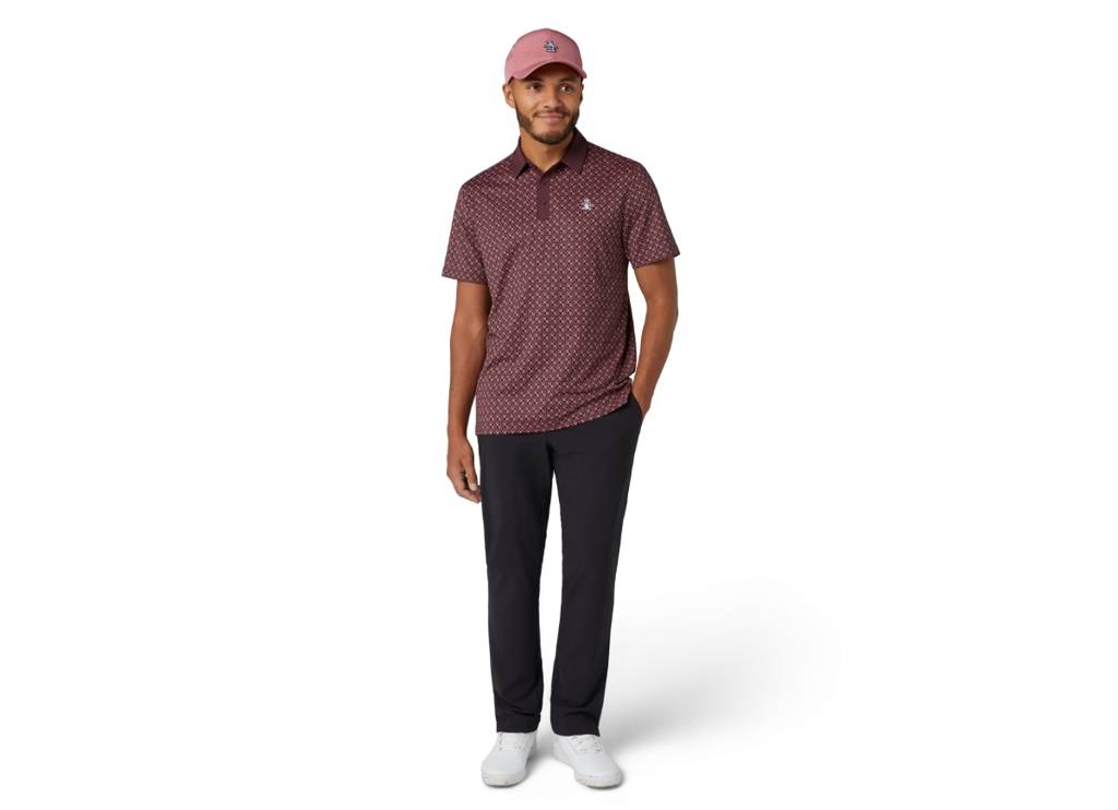 Pete’s Check Print Polo