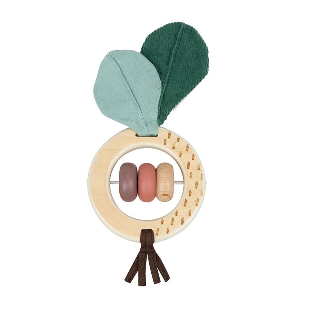 Teether Wooden Rattle - Garden Of Adventures