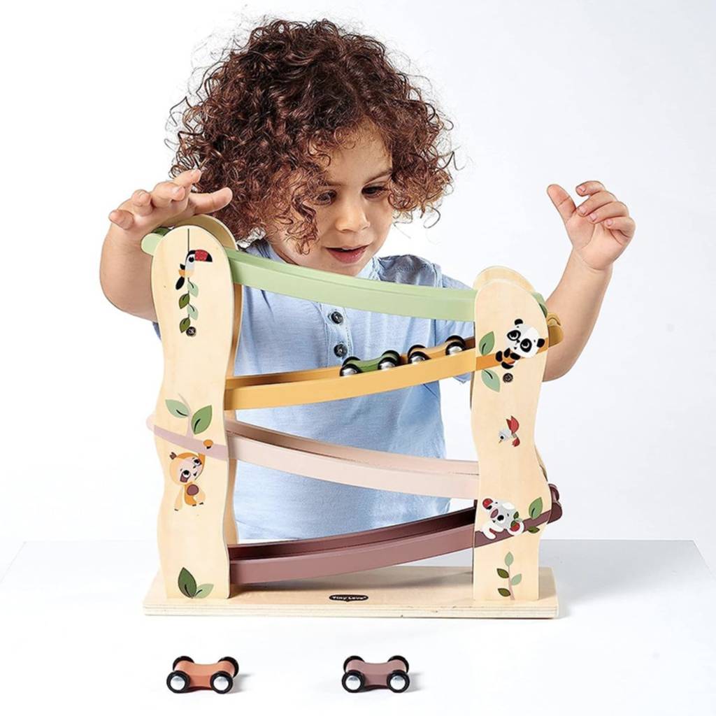 Wooden Car Slider - Boho Chic