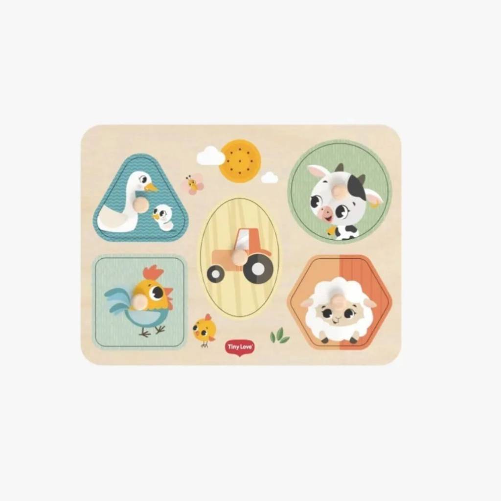 Wood Musical Puzzle - Farmers