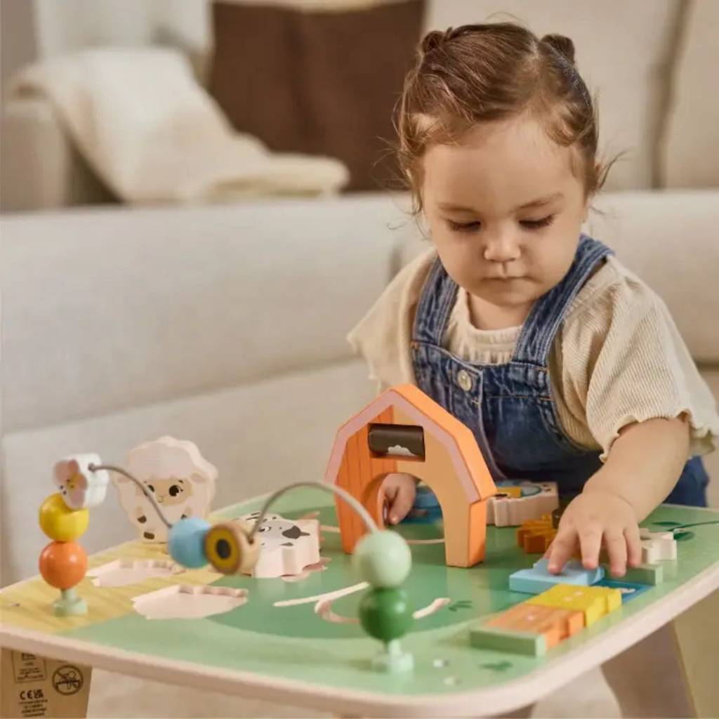 Wood Activity Table - Farmers