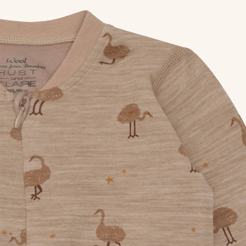 Manu Zip Ostrich