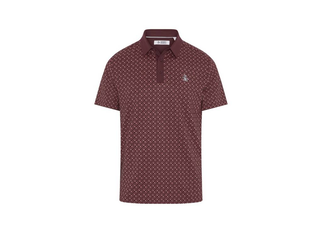 Pete’s Check Print Polo