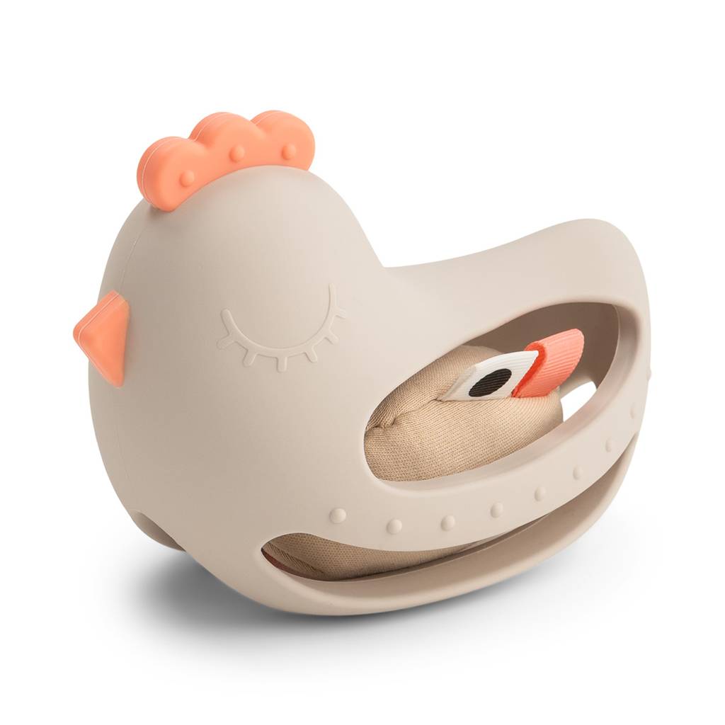 Grip & Teether - Rattle Clucky