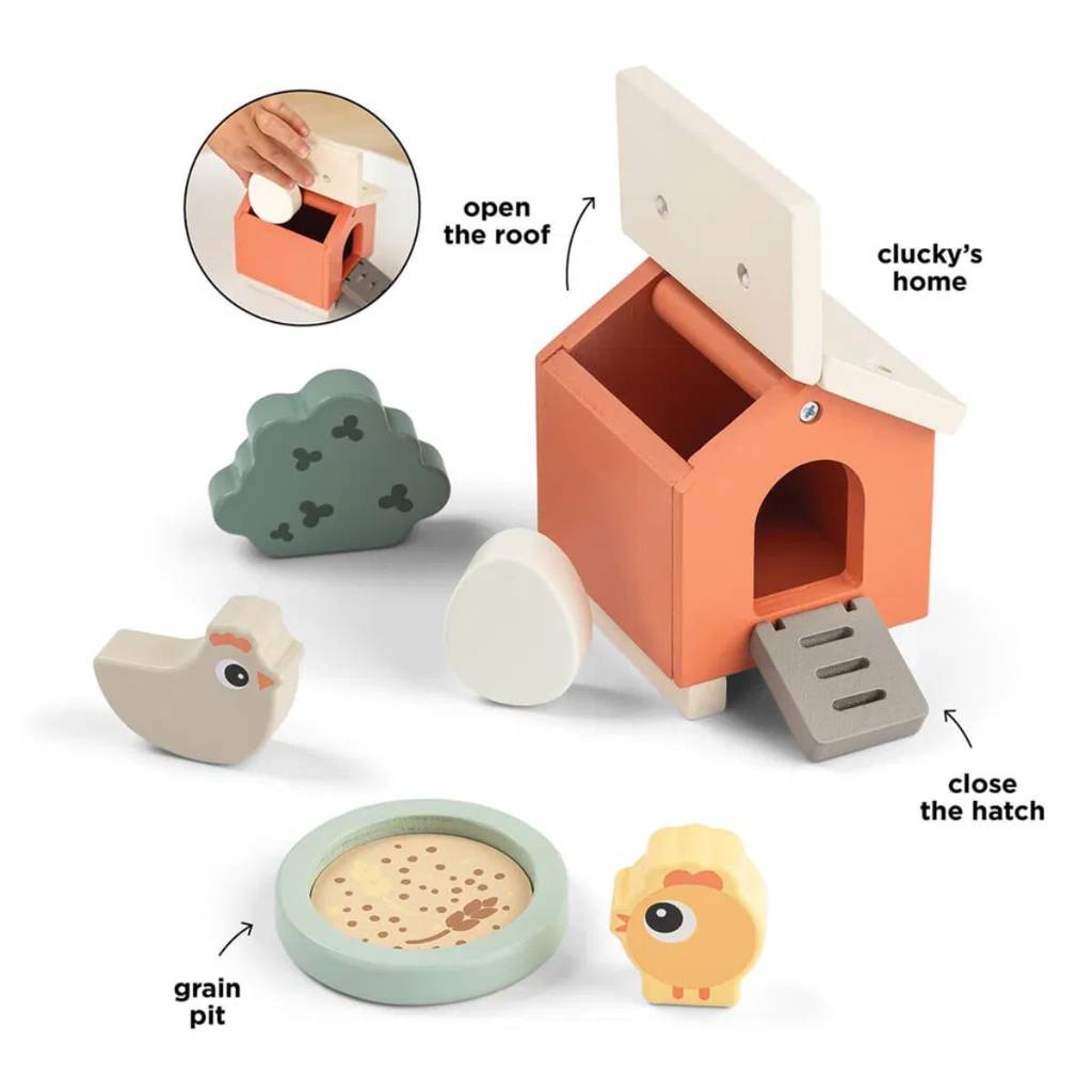 Tiny Farm Play Set - Clucky