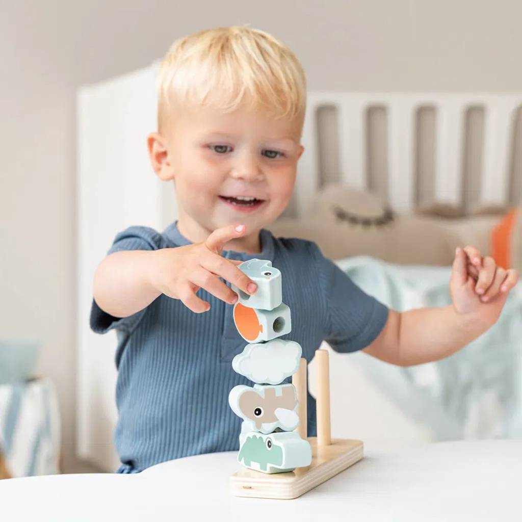 Stacking Toy Happy Clouds