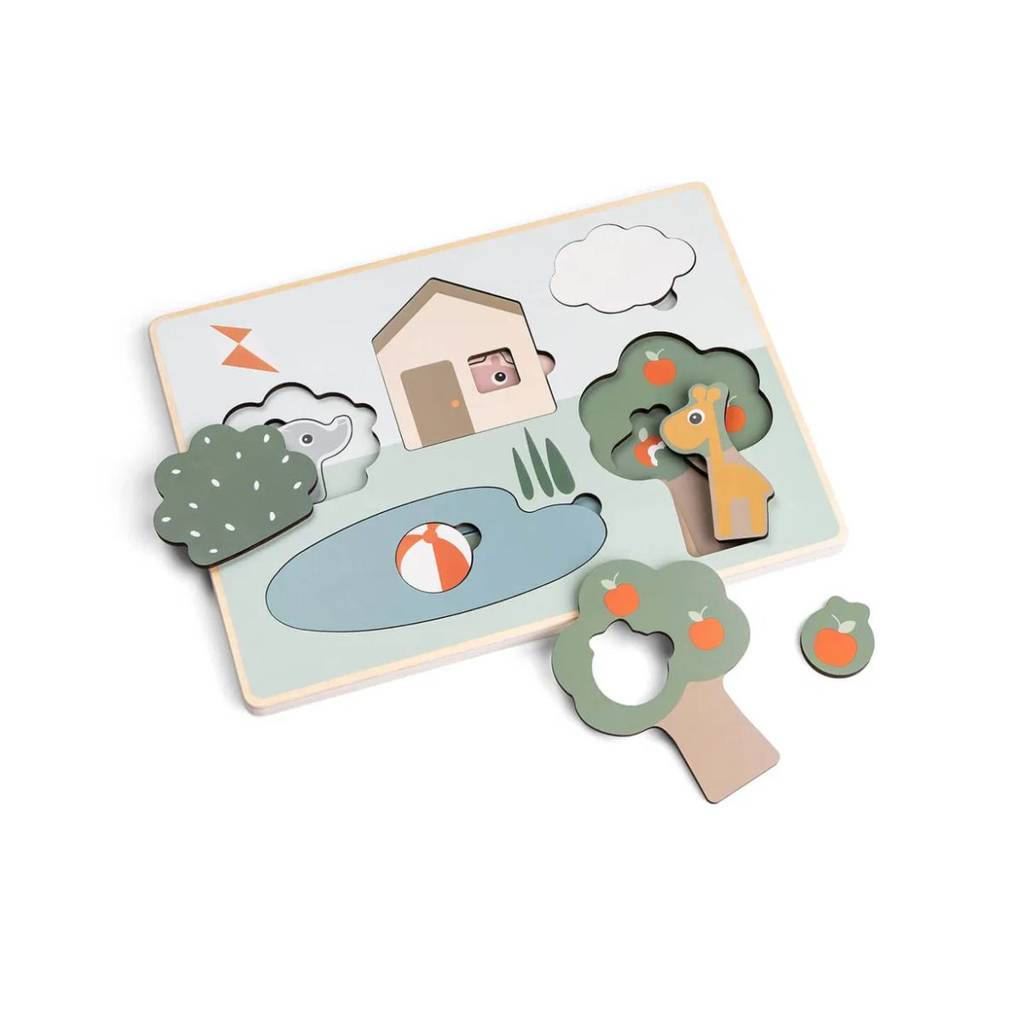 Layer Puzzle - Deer Friends