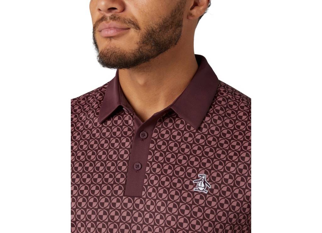 Pete’s Check Print Polo