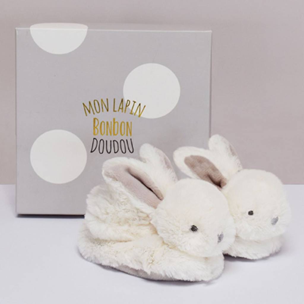 Slippers Rattle - Rabbit