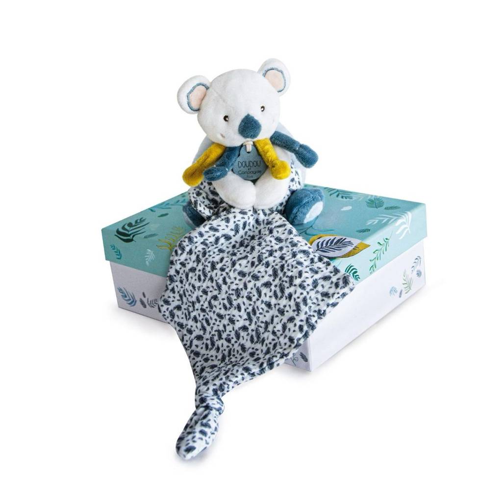 Koala with comforter