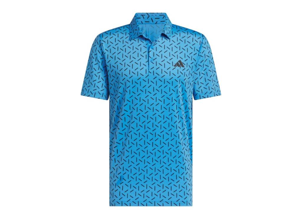 Ultimate 365 mesh print climacool polo shirt