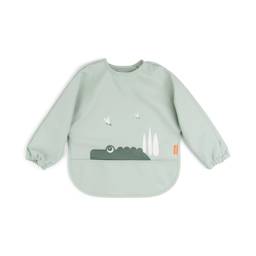 Sleeved Pocket Bib – Croco