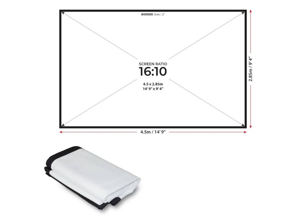 SimSpace Elite Impact Screen 4.5x2.85m