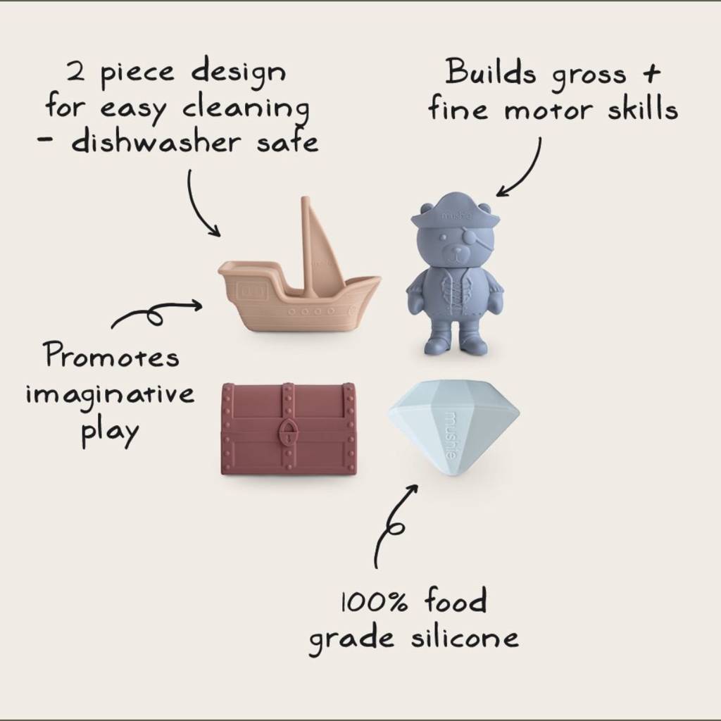 Bath Play Set - Pirate