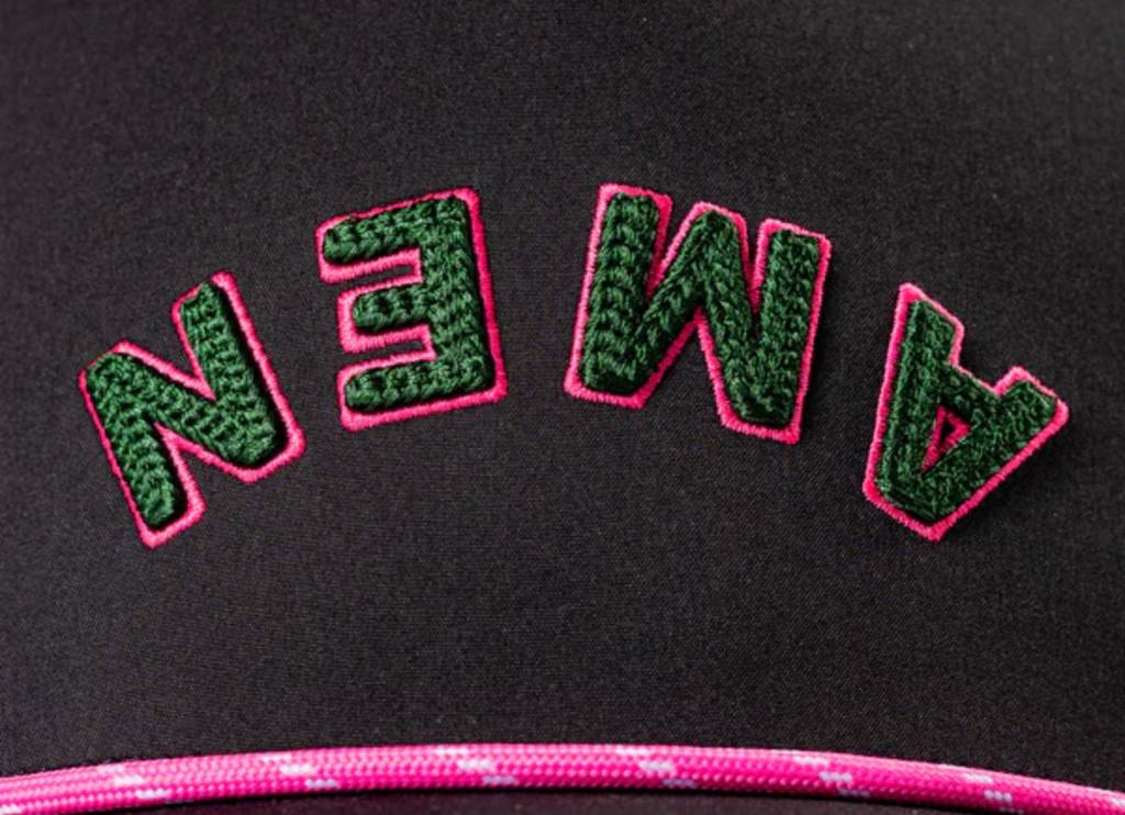 Amen Inverted - Perforated Rope Hat