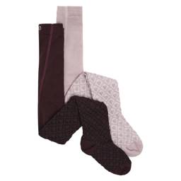 2-Pack Stockings w. Pattern