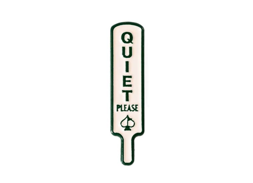 Quiet Please - Ball Marker