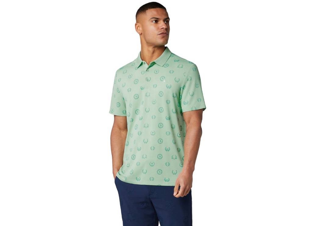 Victory crest jacquard polo