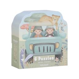 Safari Friends - 6 Puzzles
