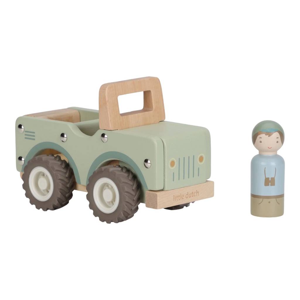 Wooden safari car