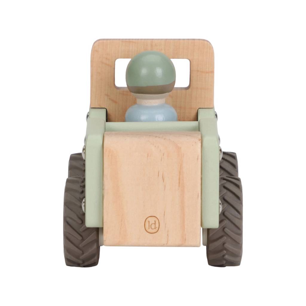 Wooden safari car