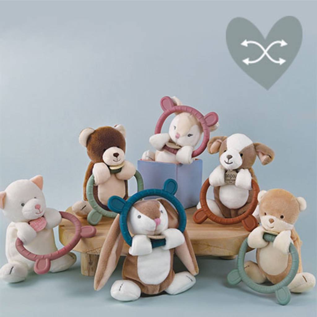 Teething Ring Soft Toy - HOULAHOP