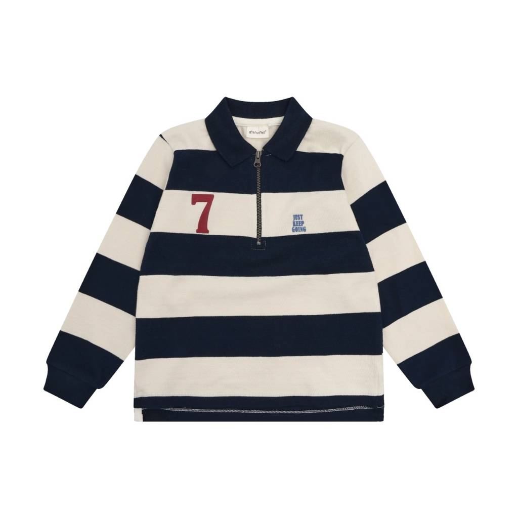 Long-sleeved Polo T-shirt