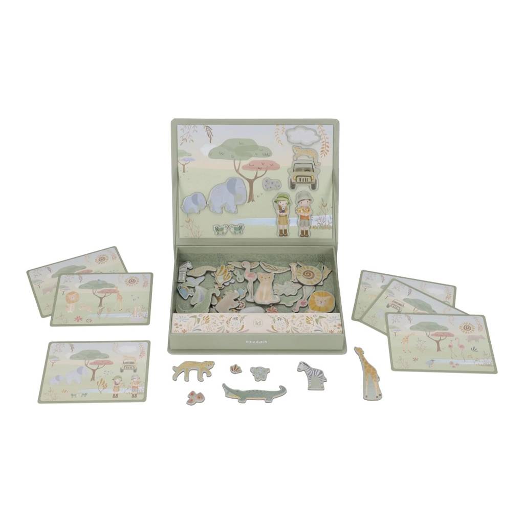 Magnetic Playboard - Safari Friends