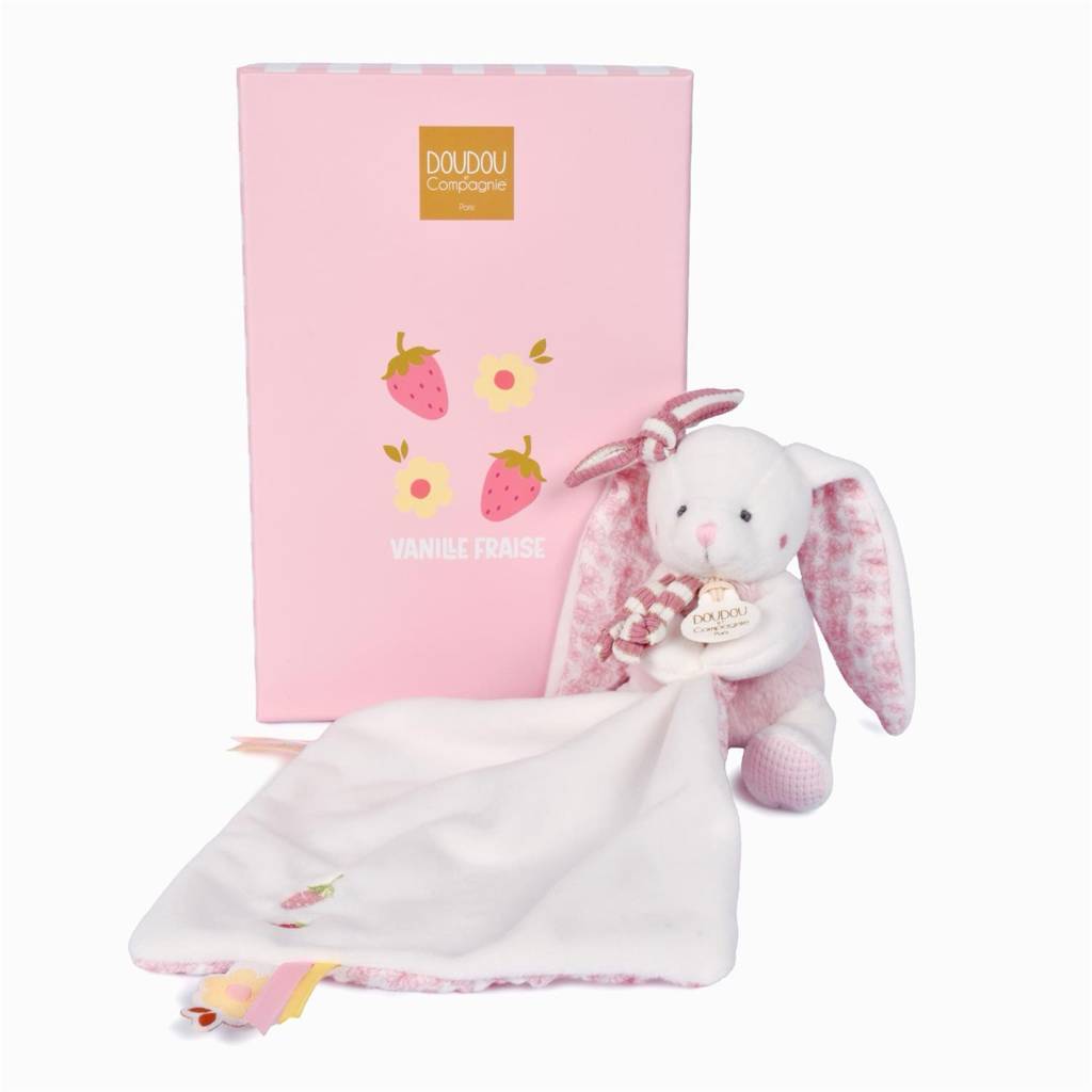 Gift Set Plush Bunny with Blanket -  17cm
