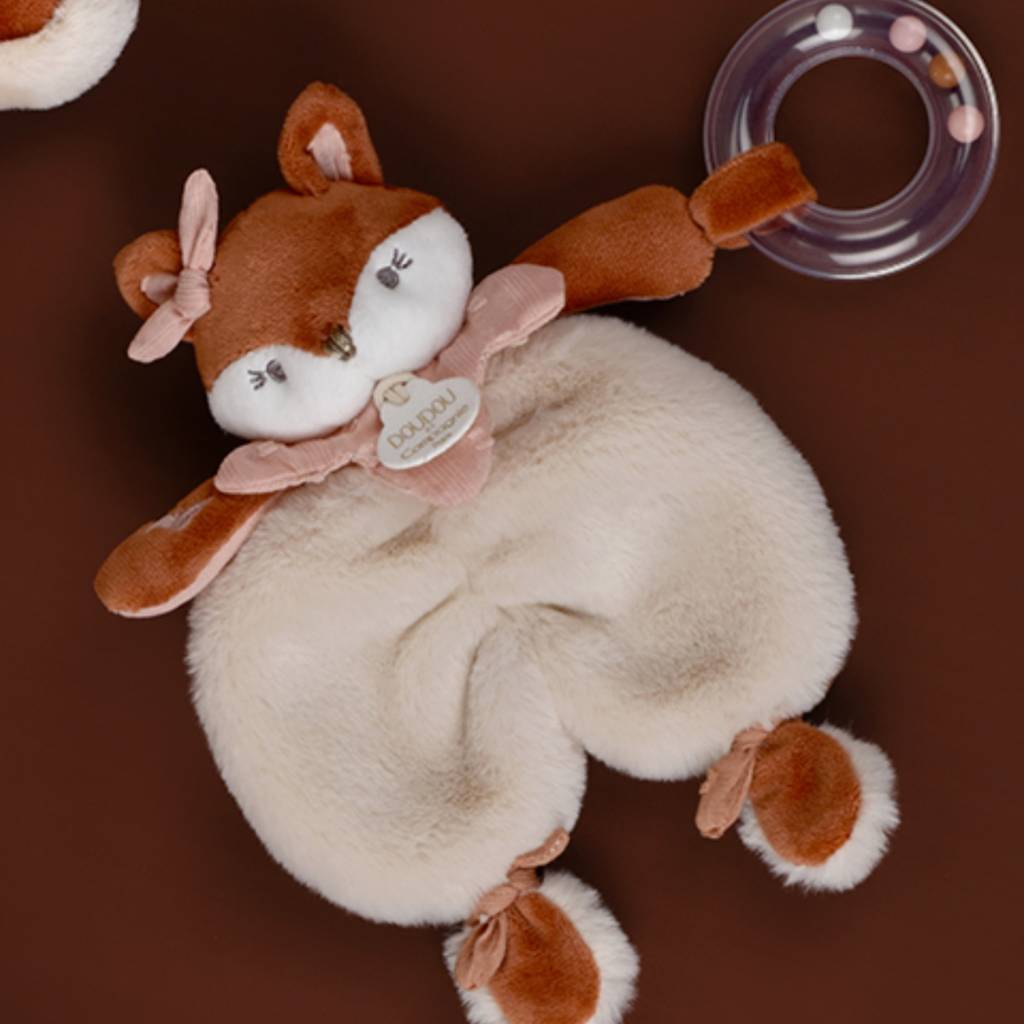 Mina Soft Toy Rattle - 18cm