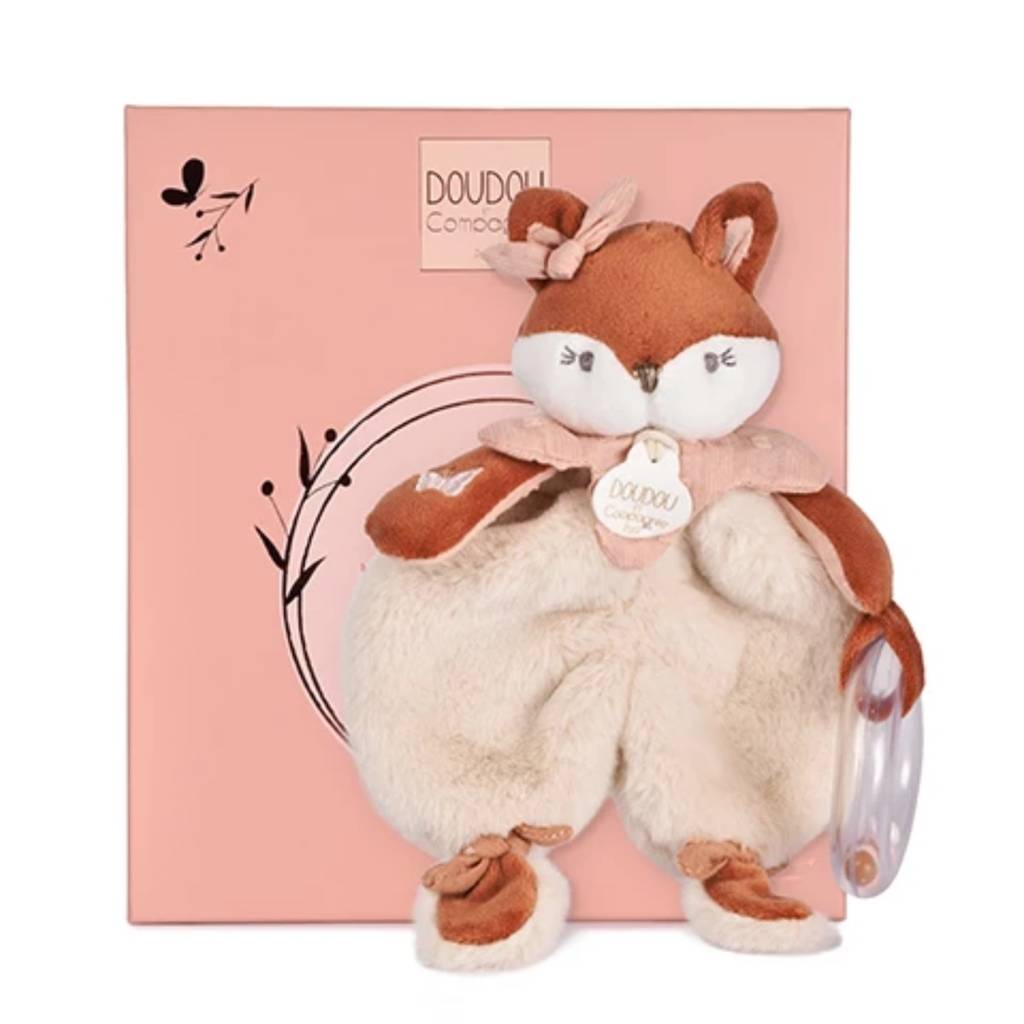 Mina Soft Toy Rattle - 18cm