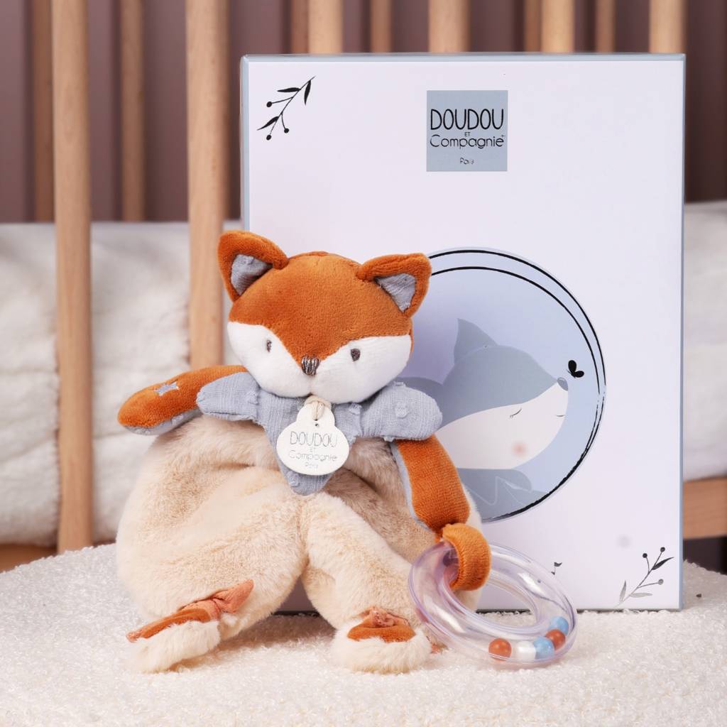 Timo Soft Toy Rattle  - 18cm