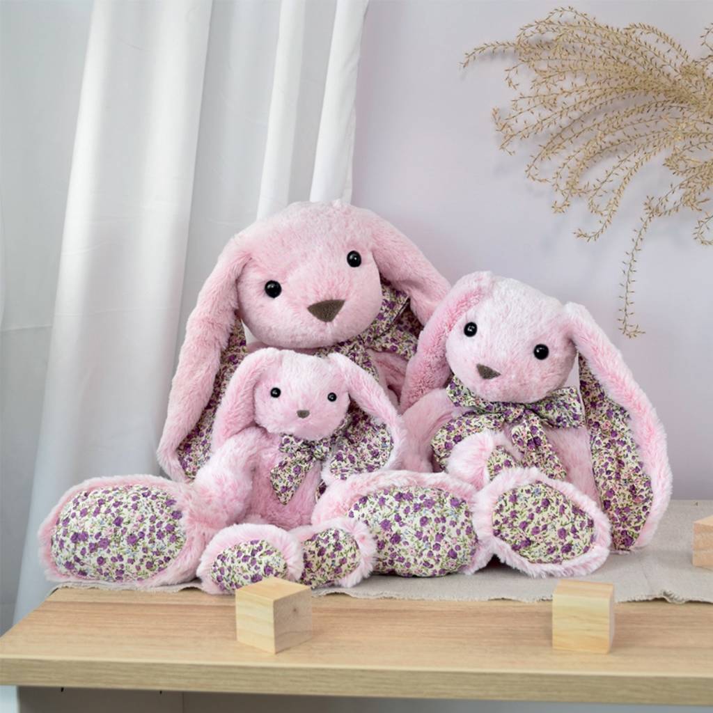 Pink Bunny Plush - 25 cm