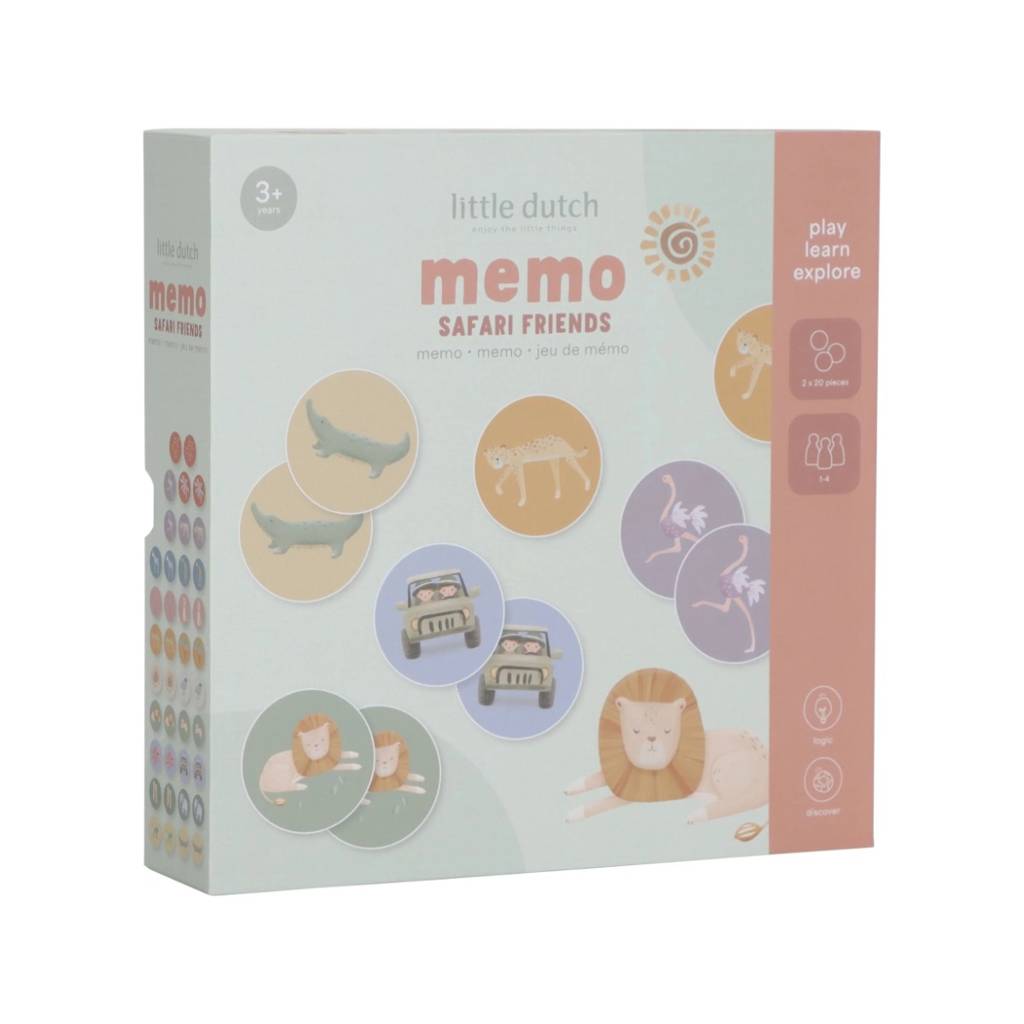 Memo Game - Safari Friends
