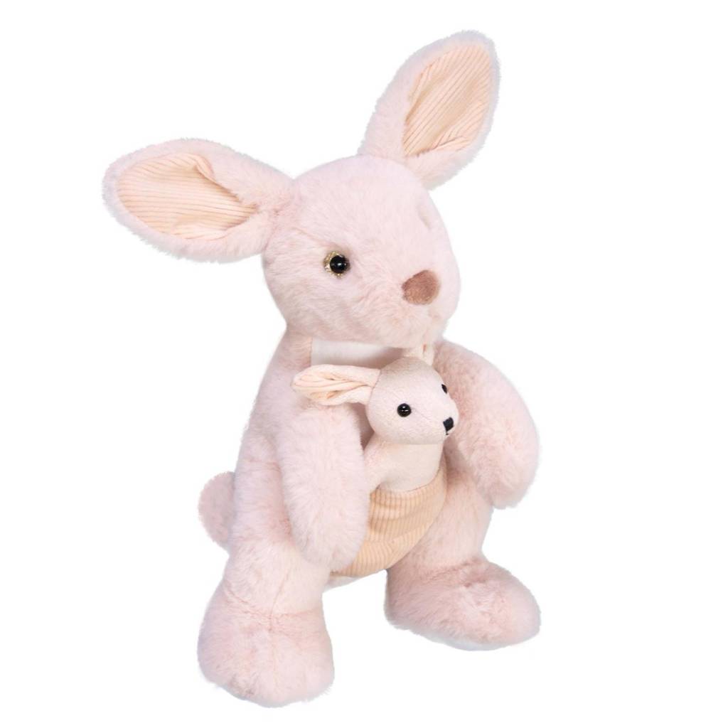 Beige Kangaroo Plush Toy - 30 cm