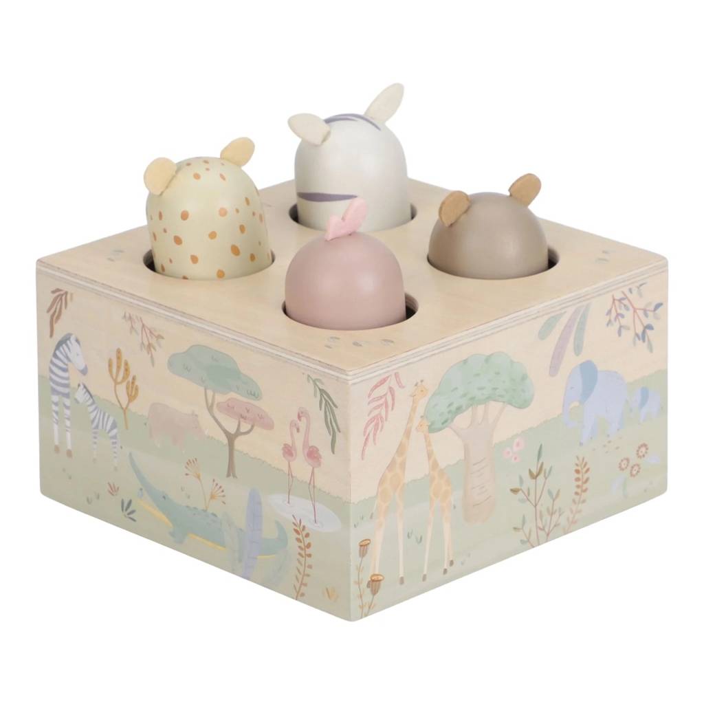 Pop Up Toy - Safari Friends