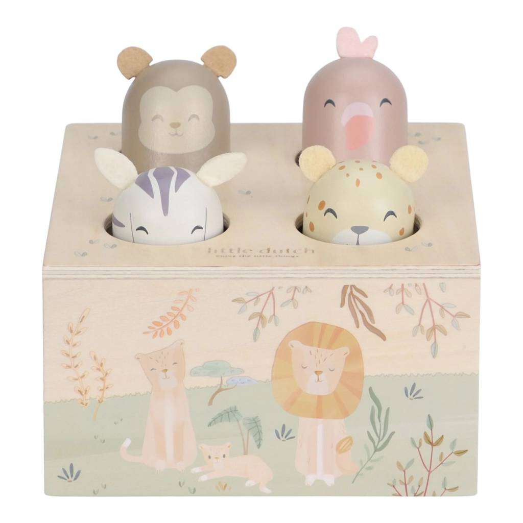 Pop Up Toy - Safari Friends