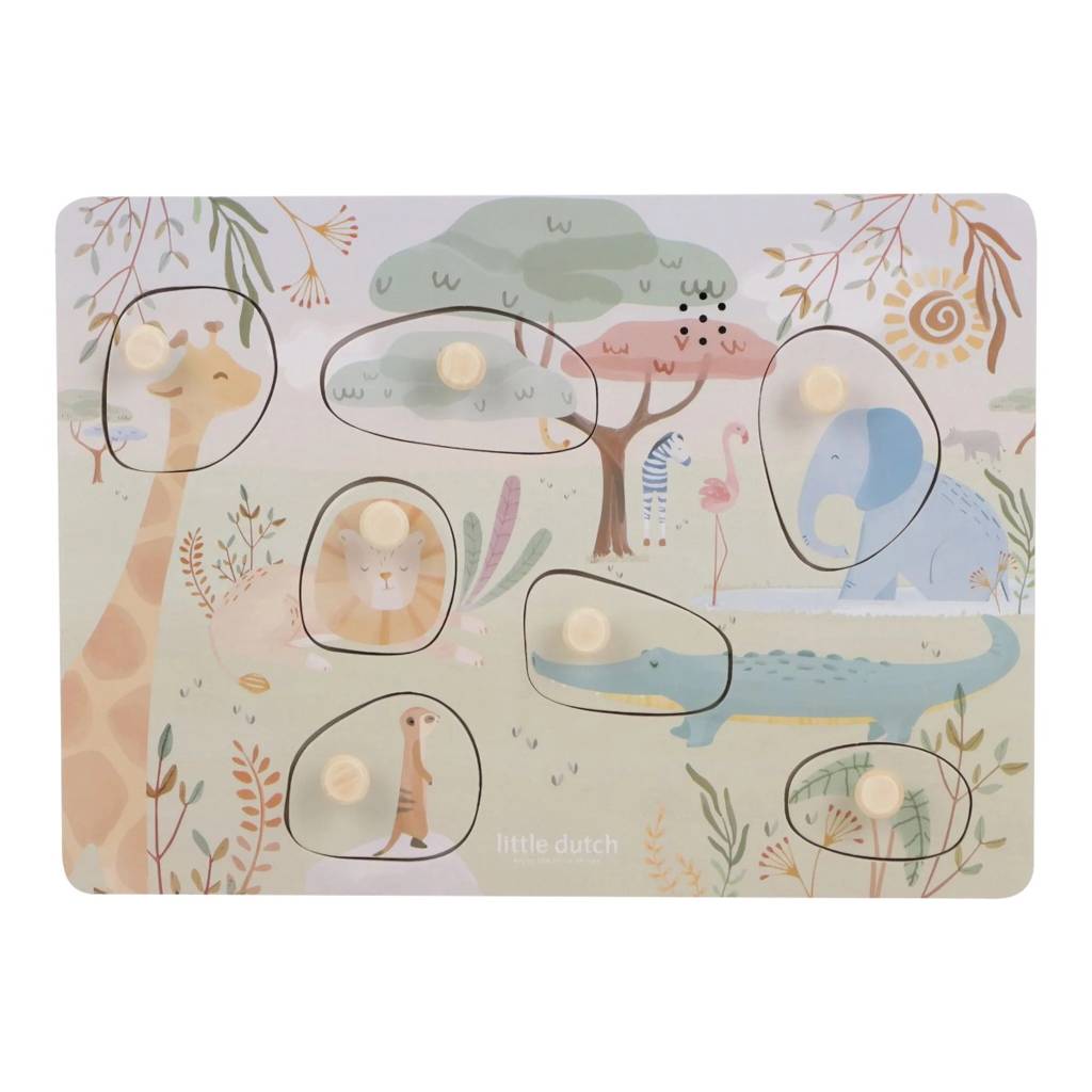Sound Puzzle - Safari Friends