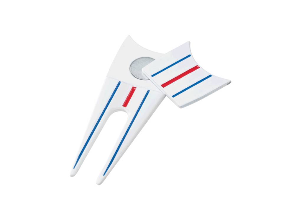 Triple Track Divot Tool