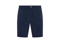 Victory crest embroidered 9″ short